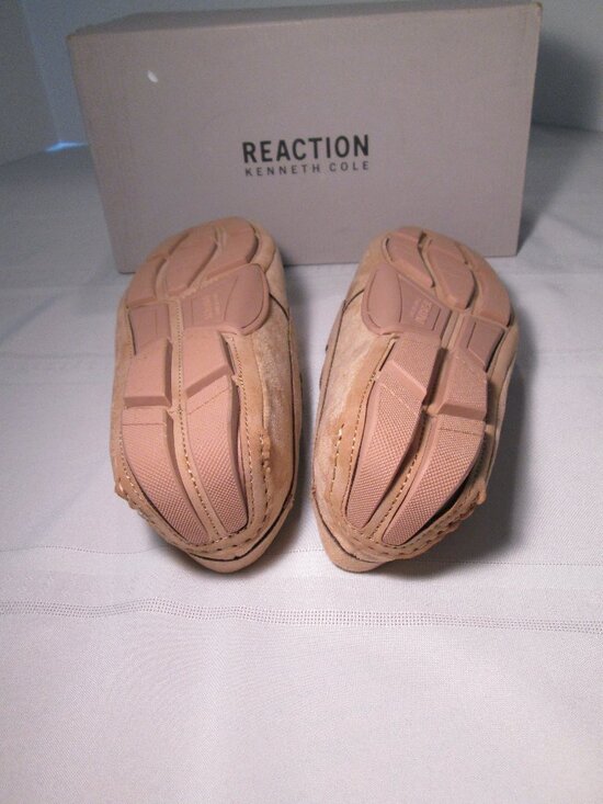 Kenneth Cole Reaction Dawson Bit Driver Loafers – Camel | Men’s Size 9 | NIB - Picture 11 of 12